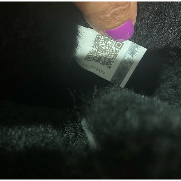 Ugg Bailey Triplet Button Black Sherpa Boots 8 - Picture 7 of 8